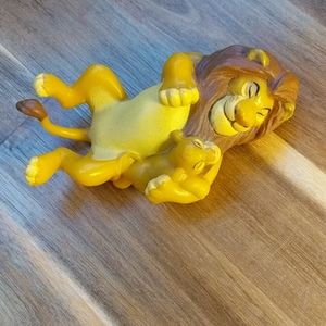 Vintage Disney's The Lion King Simba and Mufasa